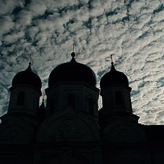 photo "Sky of Dmitrovsky cathedral"