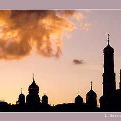 photo "Moscow evening cloud."