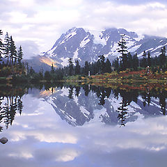 фото "Mt Shuksan and Picture Lake"