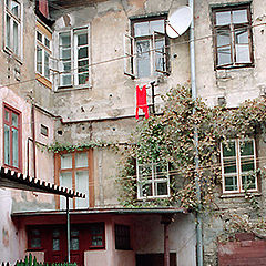 photo "Old Odessa. A court yard on Deribasovskajaa"