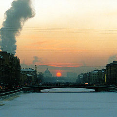 фото "Питер. Фонтанка. Закат."