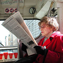 photo "Getting the news"
