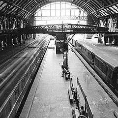 фото "Ghosts at the Train Station"