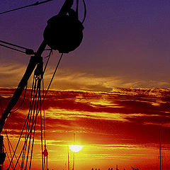 photo "Sunset in the Harbour"