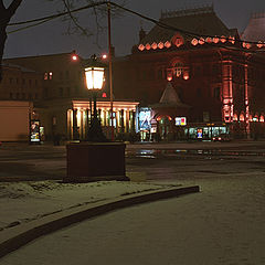 photo "Walk. Near a museum"