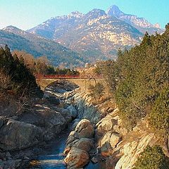 photo "Dazhong Bridge in Mt. Tai"