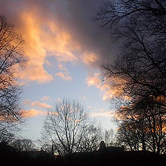 photo "Evening Sky Graphics"