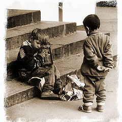 photo ""Prince" and "beggar"..."