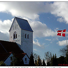 фото "Danish village church"