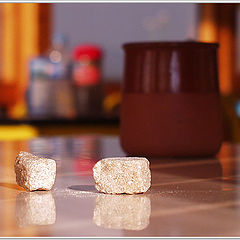 photo "Two pieces of a sugar"