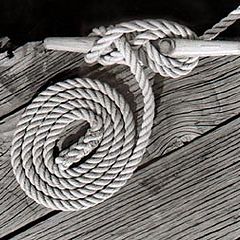 photo "Rope and wood"