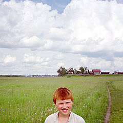 photo "On road with clouds"