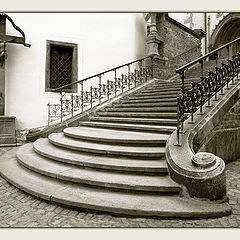 фото "Geometrical etude (Steps to the Church of St. Vitu"