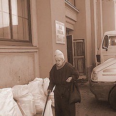 photo "Coming from Market/Strangers in Streets"