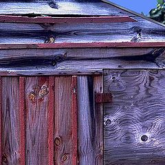 photo "Old painted cabin"