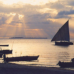 photo "Fishermen longing home"