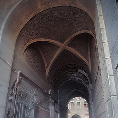 photo "Sanct-Petersburg`s gothic yard"