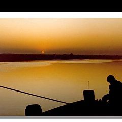 фото "fishing at sunset #1"