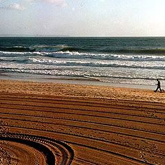 photo "Walking along the beach"