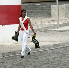 фото "Yes... They are my roller skates !!!"