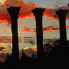 фото "Ruins of Windsor Plantation,Port Gibson,Miss; USA"