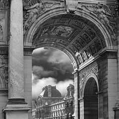 фото "Carousel arch and louvre"