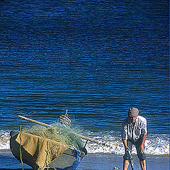 photo "Lonely Fisherman"