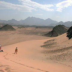 photo ""Look, this is desert" (Red Sea mountains)"