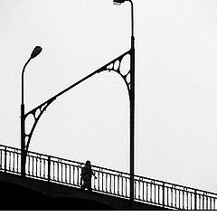 photo "Walking in the bridge"