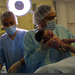 photo "Instant of birth"