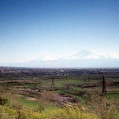 photo "Bible mountain from Ararat valleys"