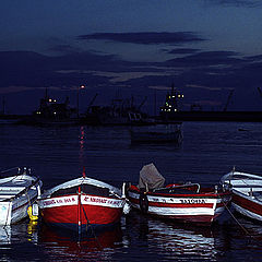 photo "Evening in port"