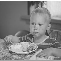 photo "at the table"