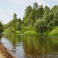 photo "The small river near Moscow"