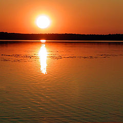 photo "Sunset on the lake-2"