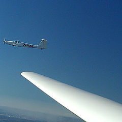 photo "A camera and a Glider flight"
