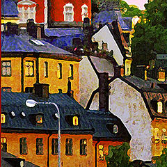 photo "July evening in Stockholm"