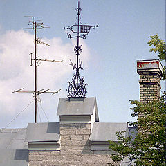 photo "Weather-vane – old and new version"