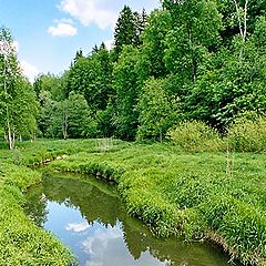 photo "Little river near Moscow (repost)"