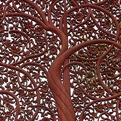 фото "Art and the Tree from the Silk Road series."