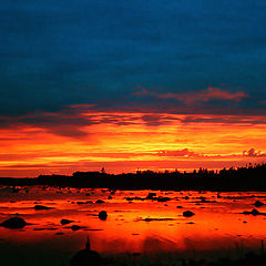 photo "Dusk at Big MUksalma Island"