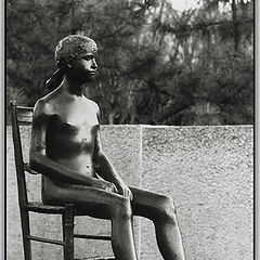 фото "Young girl on the chair"