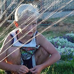 photo "Sprinkler boy"