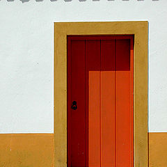 фото "orange door"