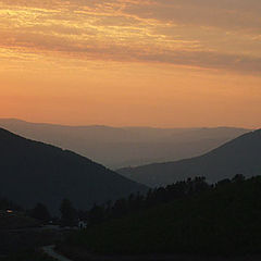 photo "Sunset in mountain #1"