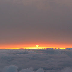 photo "sunset at 2300 metres"