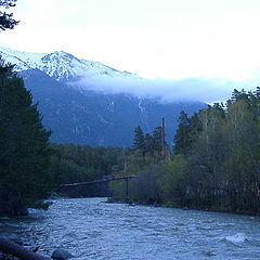 photo "Twilight in mountains"