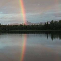 photo "Rainbow above lake"