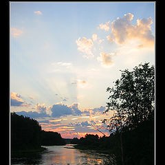 photo "Rays of sundown"