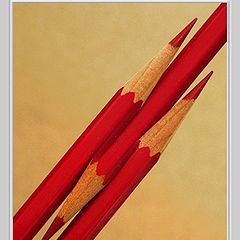 photo "Three pencils - red"